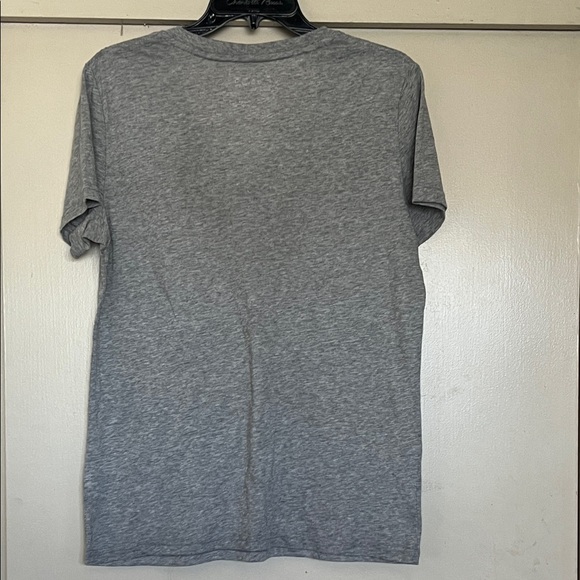 Nike Women's Heather Gray Dri-FIT Tee - Picture 4 of 4